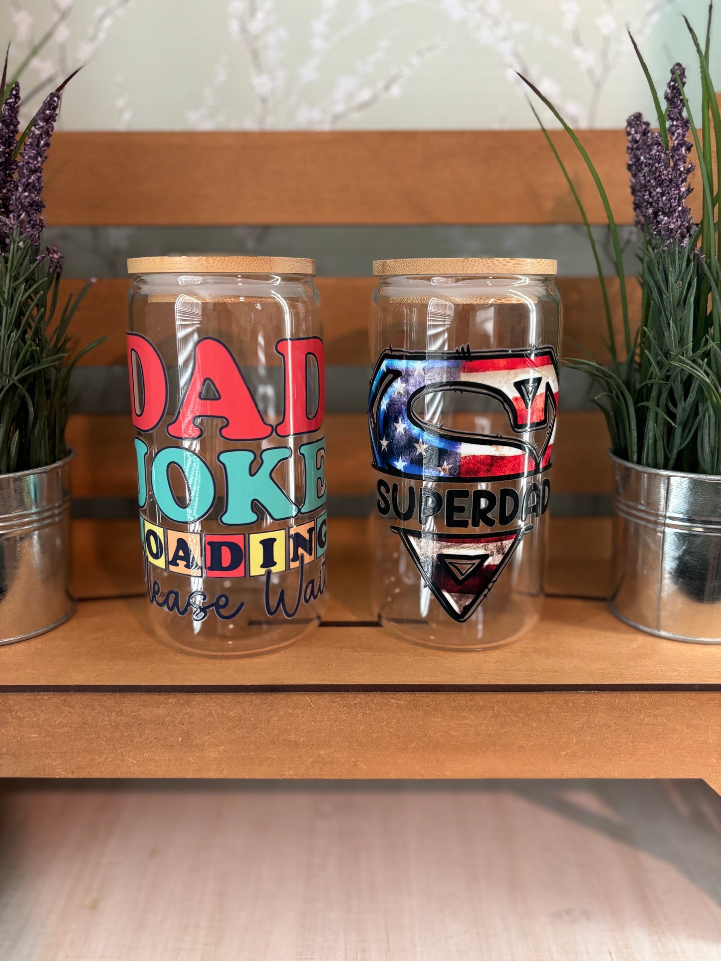 Dad Glass Tumblers