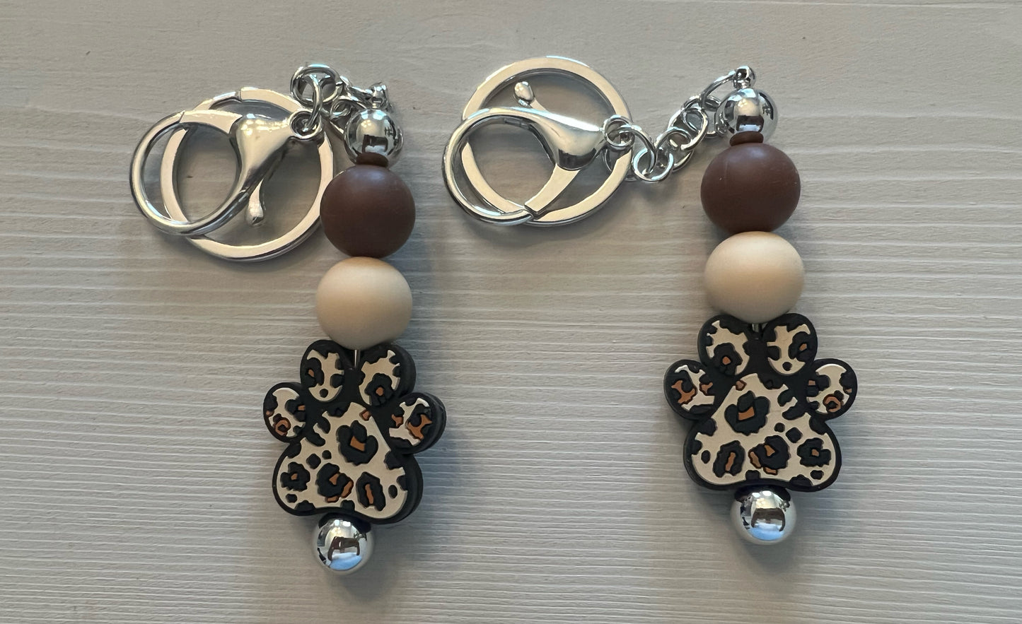 Leopard Paw keychain