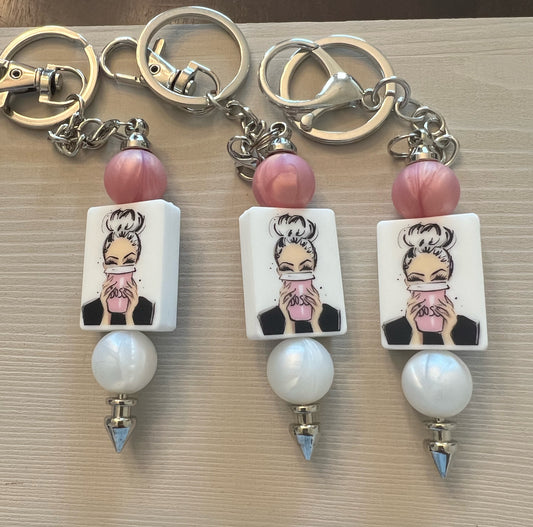 Boss Lady keychain