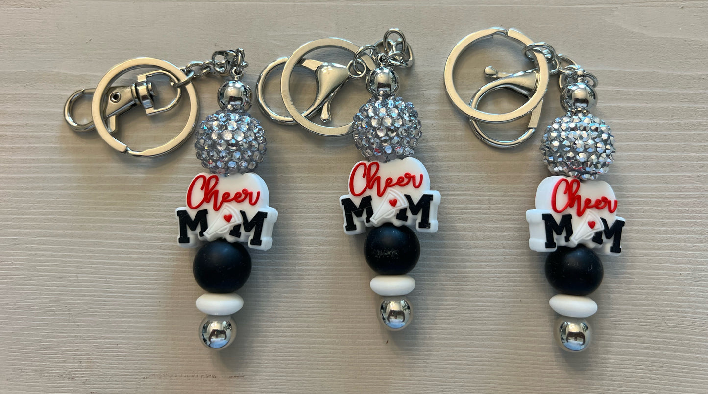 Cheer Mom Keychain